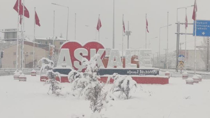 ERZURUM'UN AŞKALE İLÇESİ GÜNE