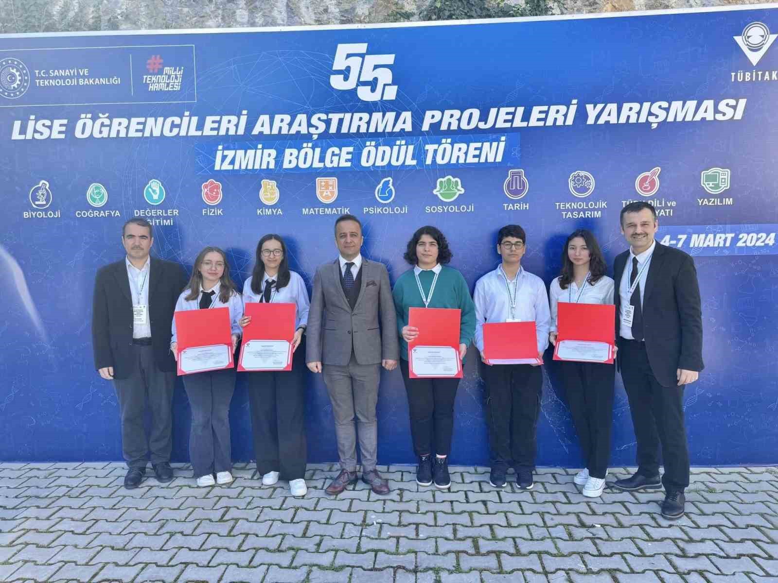 Aydın Sosyal Bilimler Lisesi, 2 projede bölge 3.’sü oldu