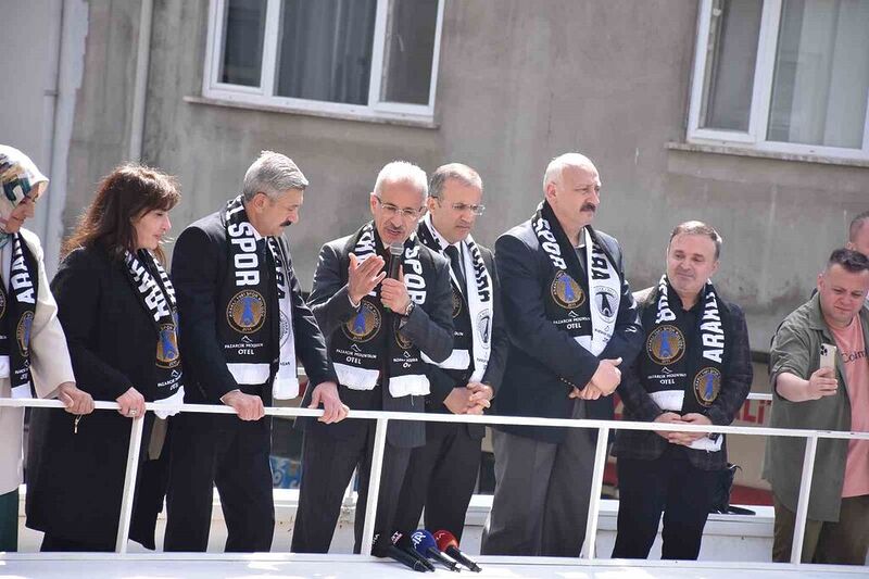 Bakan Abdulkadir Uraloğlu: “Millete hizmet yolunda tamam yok; devam”