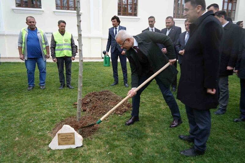 Bakan Uraloğlu Bilecik’te çınar fidanı dikti