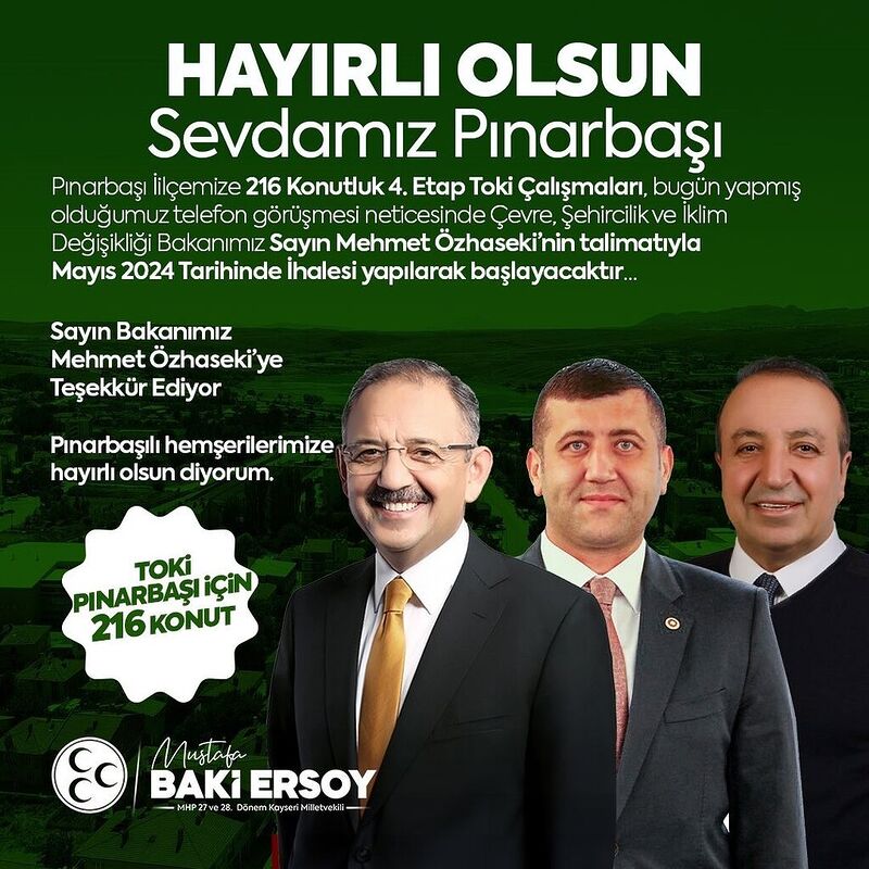 MHP KAYSERİ MİLLETVEKİLİ BAKİ