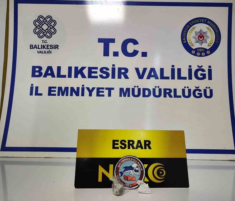 Balıkesir’de polisten geniş kapsamlı denetim