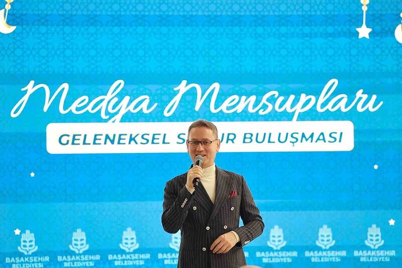 Başakşehir’de medya mensupları sahurda buluştu