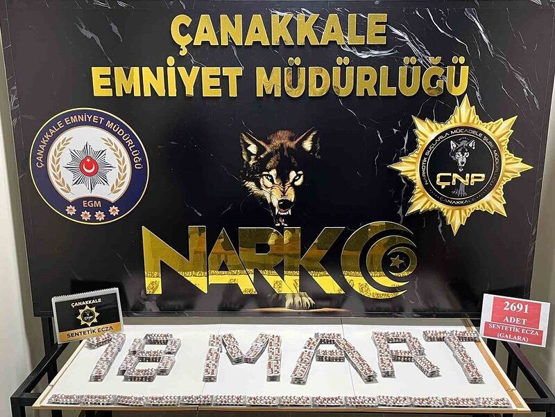 Çanakkale’de uyuşturucu operasyonu: 4 tutuklama