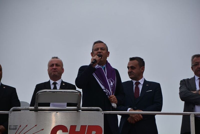 CHP GENEL BAŞKANI ÖZGÜR ÖZEL, SİNOP’TA “ADALET VE KALKINMA PARTİSİ