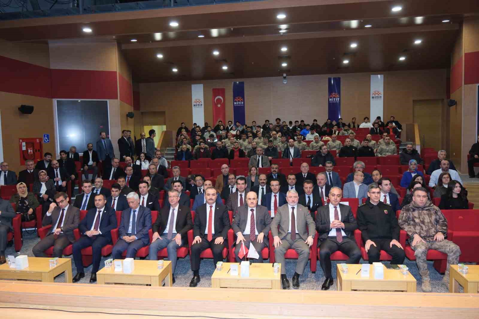 Çorum’da “6 Şubat Asrın Felaketi” paneli