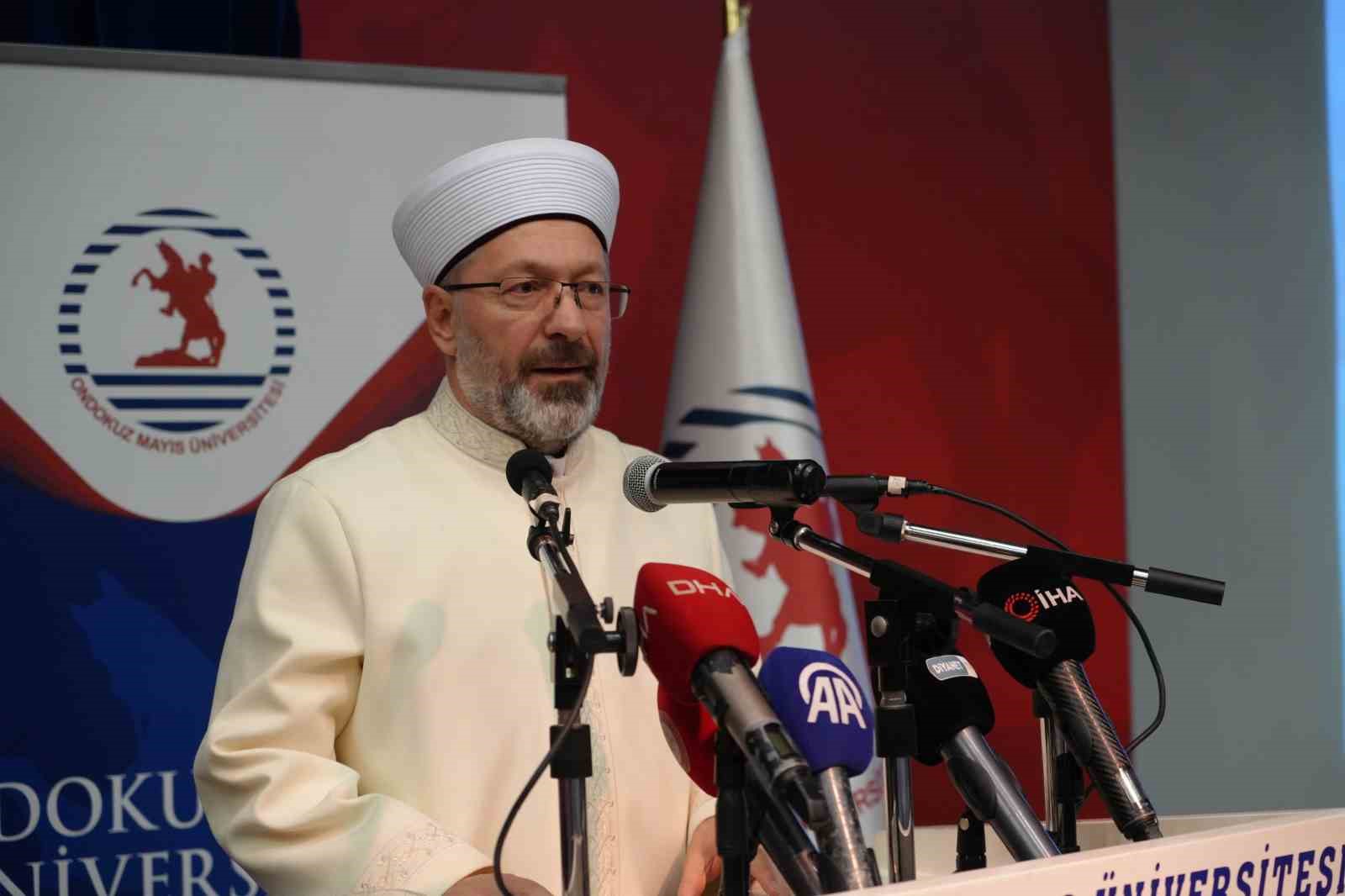 Diyanet İşleri Başkanı Erbaş: “Siyonist Hıristiyanlar, Siyonist Yahudilerden daha tehlikeli”