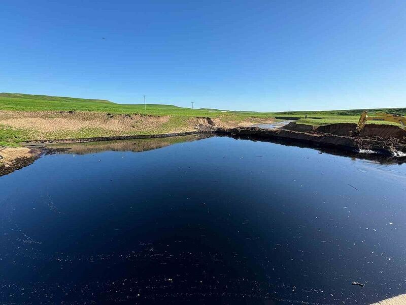 DİYARBAKIR’DA YOL YAPIM ÇALIŞMASI