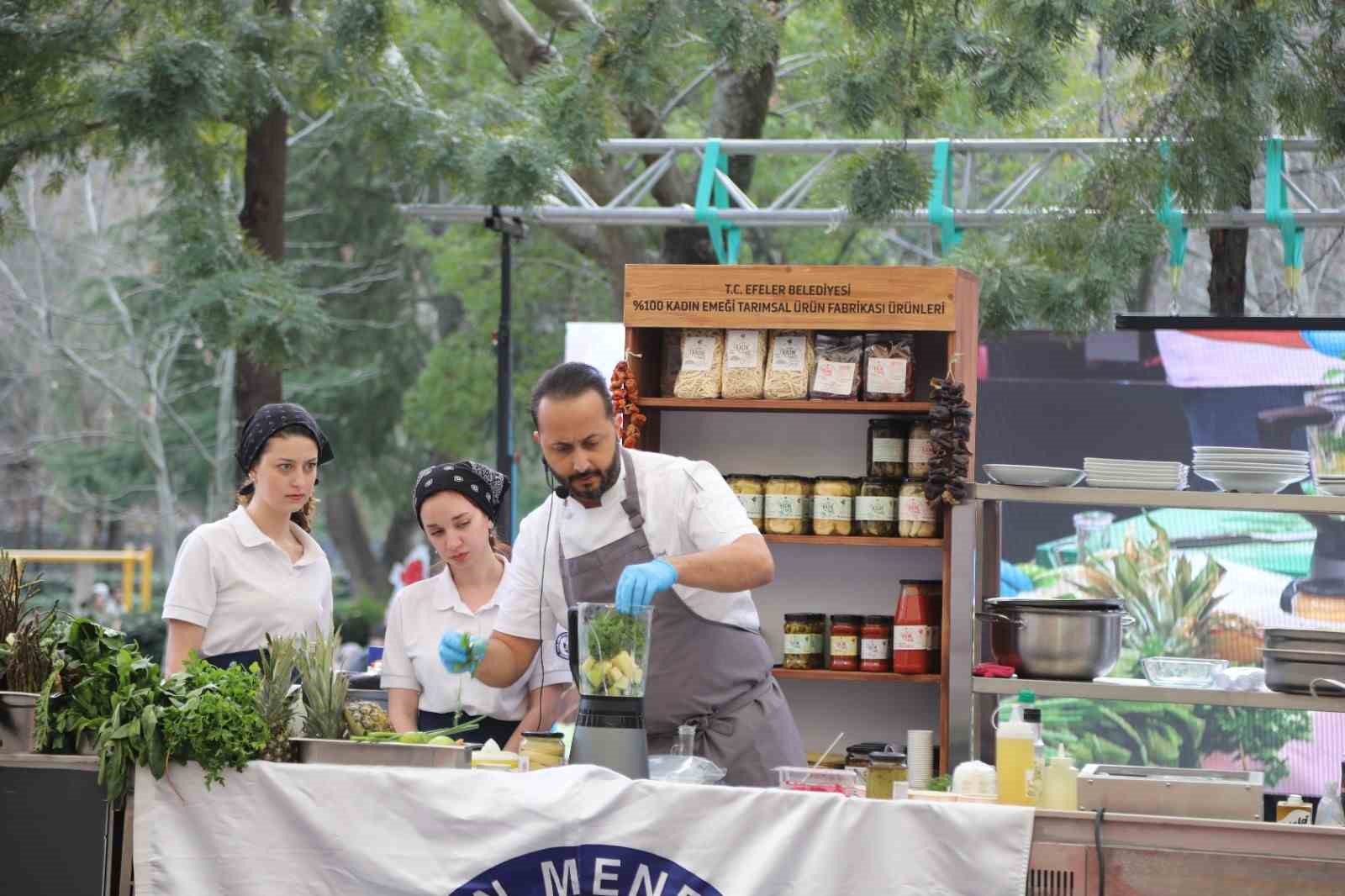 Efeler Gastronomi Festivali’nde lezzet şöleni yaşandı