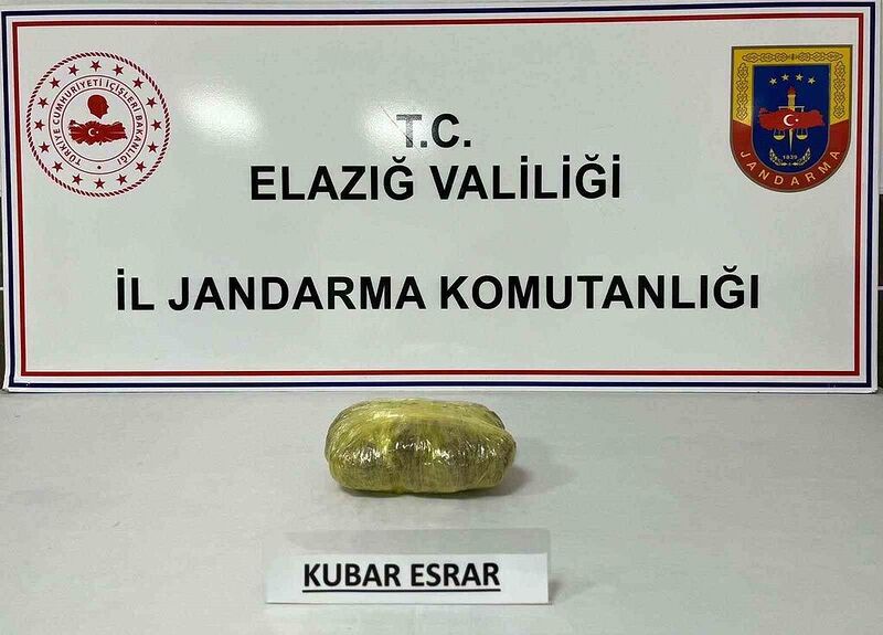 Elazığ’da uyuşturucu taciri yakalandı