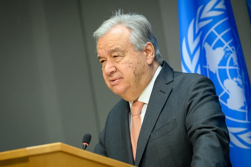 GUTERRES: "RAMAZAN BAŞLAMIŞ OLMASINA