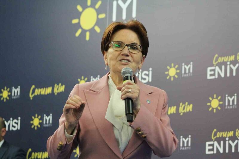 İYİ PARTİ GENEL BAŞKANI MERAK AKŞENER; “DEMOKRASİLERDE HERŞEYİ TARTIŞABİLİRSİNİZ AMA