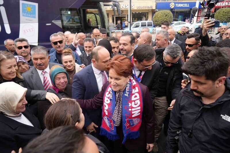 İYİ Parti Genel Başkanı Akşener: “Siyasi gerilimlere gerek yok”