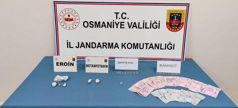 OSMANİYE’DE JANDARMA EKİPLERİNİN UYUŞTURUCU