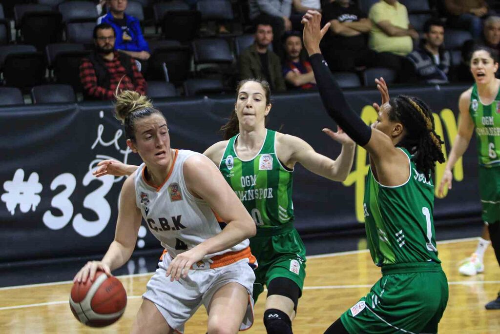 Kadınlar Basketbol Süper Ligi: ÇBK Mersin: 85 – OGM Ormanspor: 76
