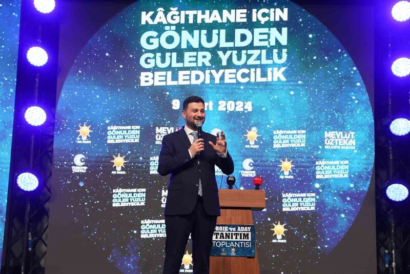 KAĞITHANE BELEDİYE BAŞKANI MEVLÜT ÖZTEKİN, 2024-2029 DÖNEMİ PROJELERİNİ ANLATTIĞI VE