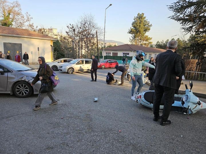 KARABÜK’TE MEYDANA GELEN TRAFİK