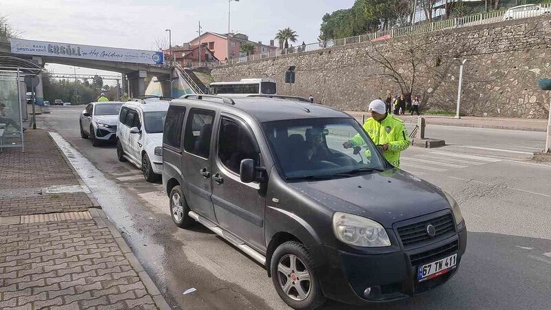 Karadeniz Ereğli’de trafik denetimleri artırıldı