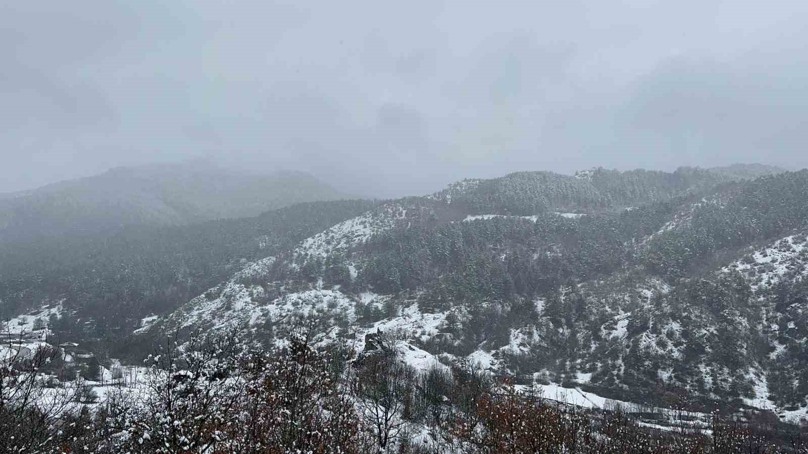 Kastamonu’nun yüksek kesimlerinde görsel şölen