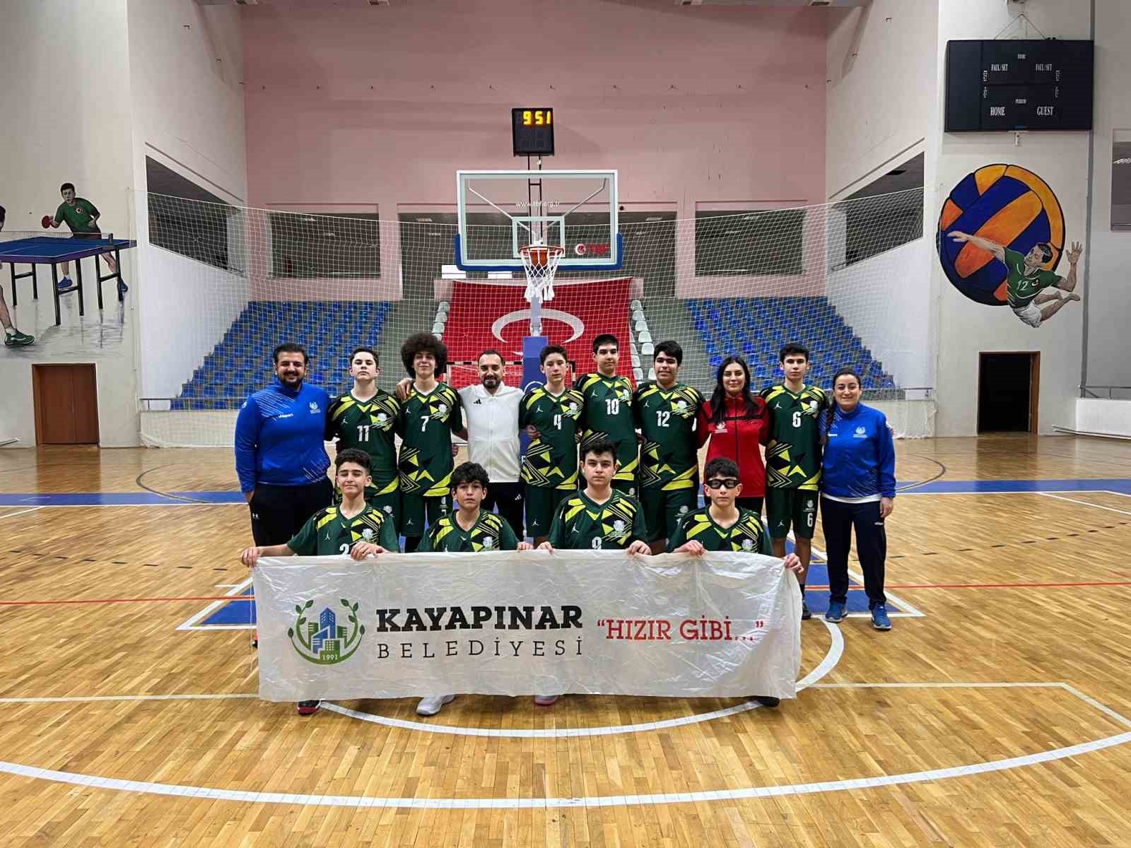 Kayapınar Belediyesi 14 yaş altı basketbol takımı, Türkiye şampiyonası yarı finalinde