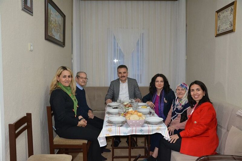 Kaymakam Odabaş, Göçmez Ailesi’nin iftar sofrasına misafir oldu