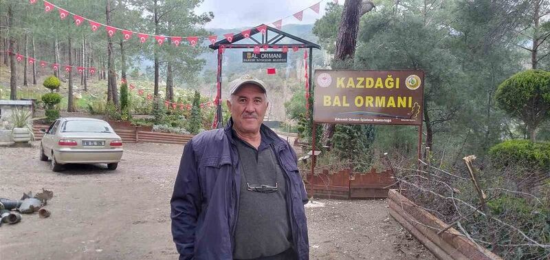 Kazdağlarında Bal Ormanı Projesi arıcıları sevindirdi