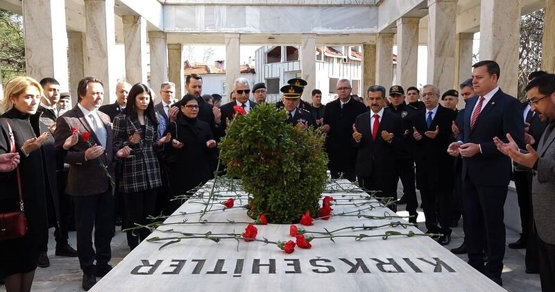 Kırklareli’nde Çanakkale Deniz Zaferi ve Şehitleri Anma Günü töreni