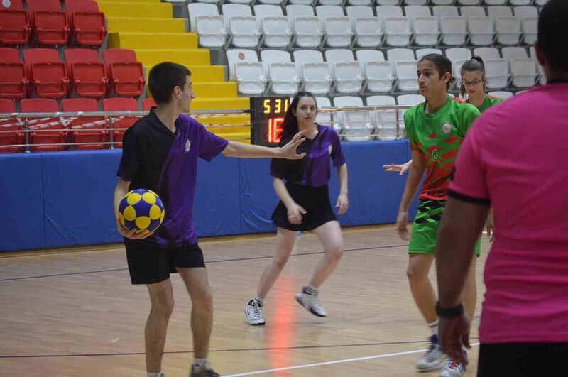 Kütahya’nın Tavşanlı ilçesinde korfbol turnuvası yapıldı