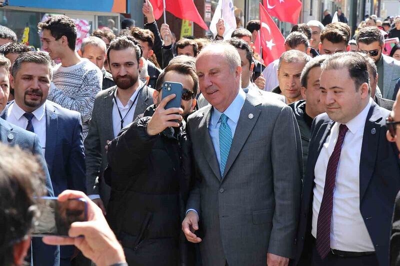 Muharrem İnce, Denizli’de esnafı ziyaret etti