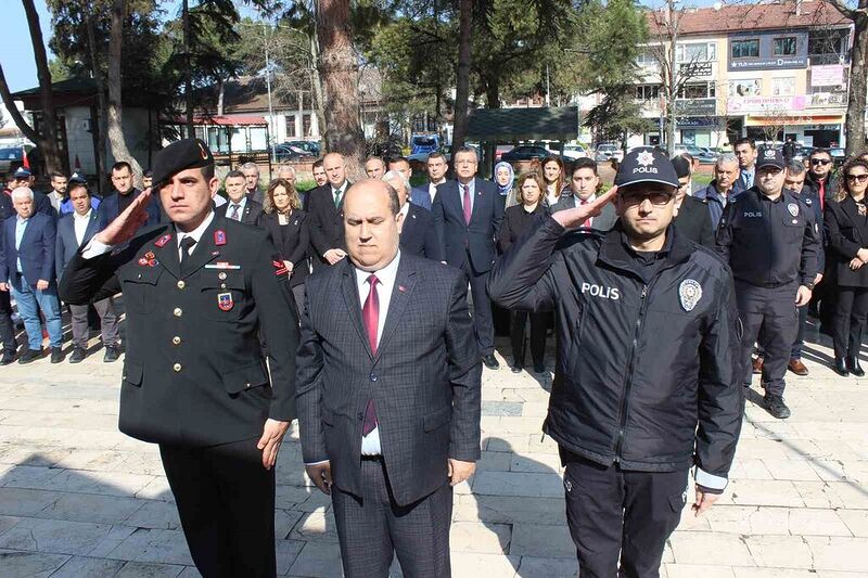 Osmaneli’nde Çanakkale Zaferi’nin 109’cu yıl dönümü kutlandı