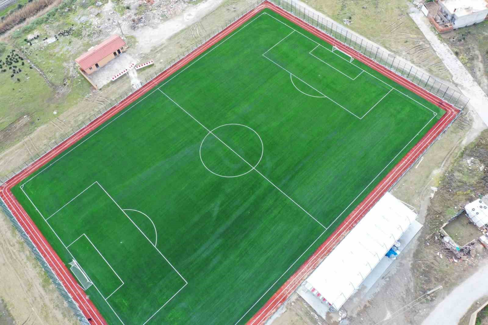 Sazlı ve Bağarası futbol sahalarında sona gelindi