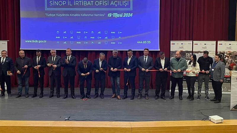 Sinop’ta TKDK İrtibat Ofisi açıldı