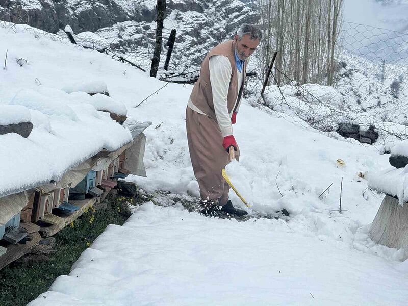 ŞIRNAK'IN BEYTÜŞŞEBAP İLÇESİNDE SOĞUK