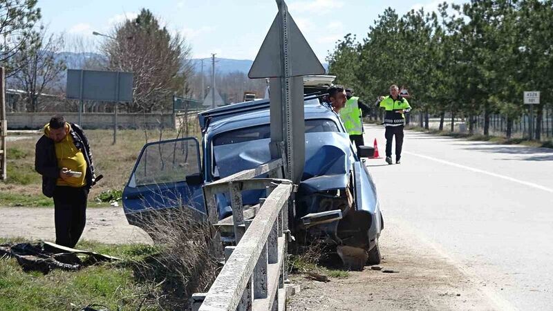 TAVŞANLI'DA TRAFİK KAZASI 1