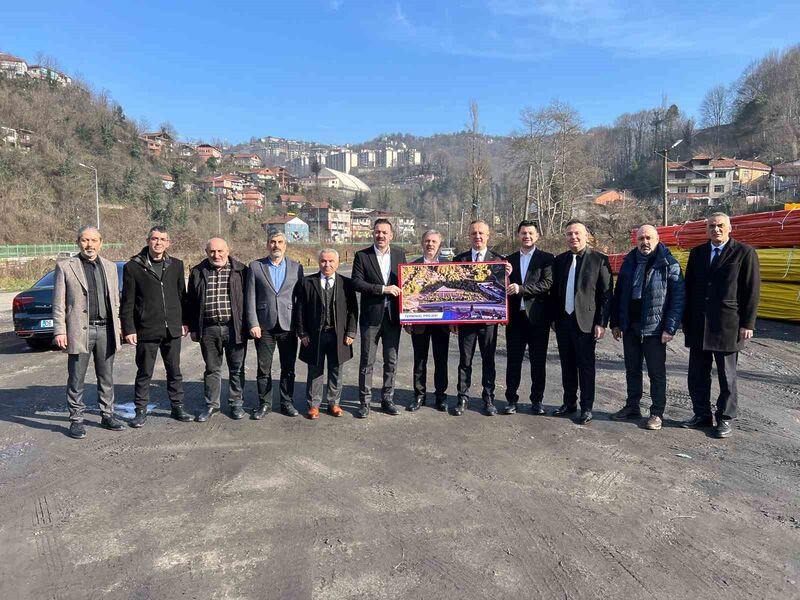 Terminal projesini yerinde tanıttılar