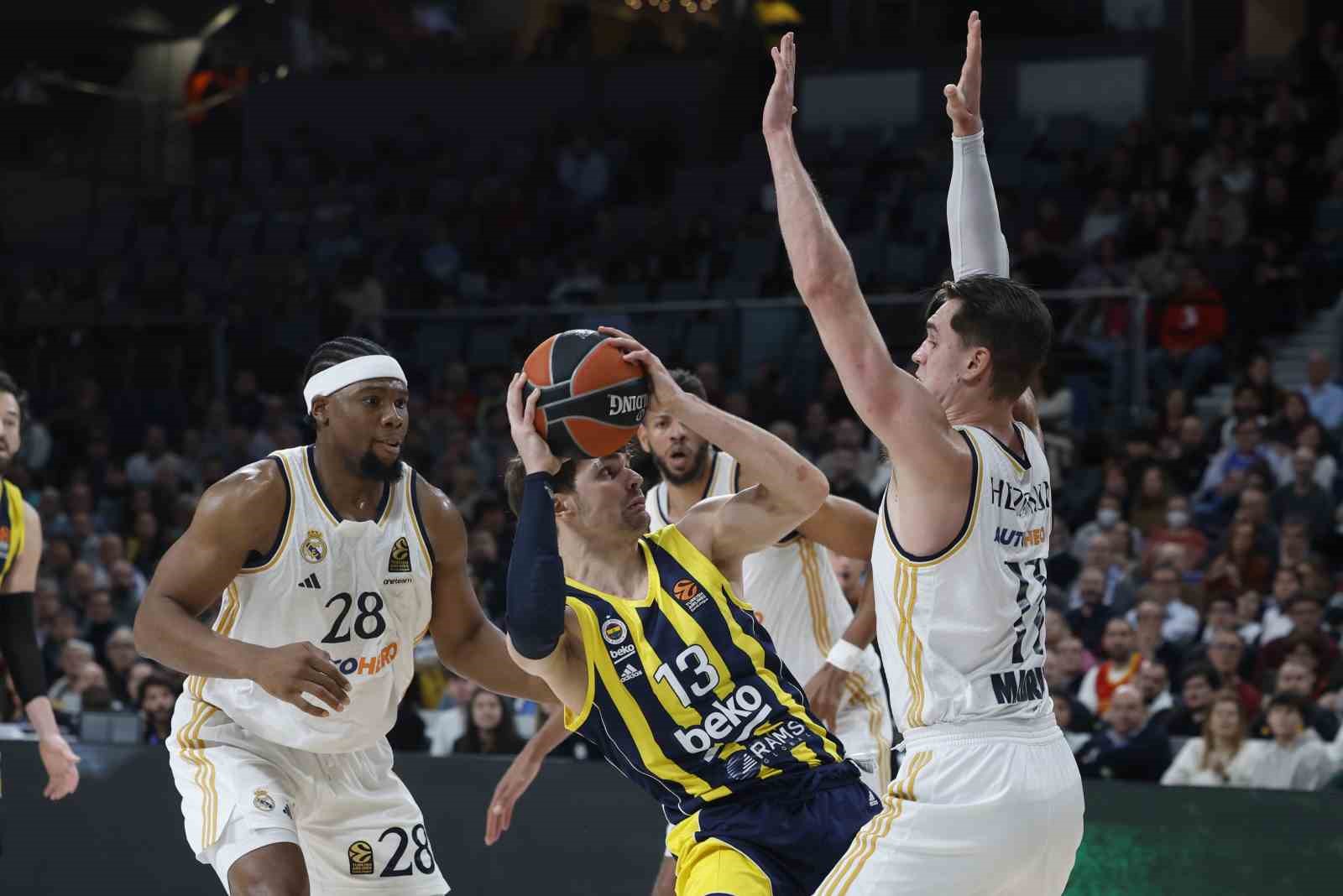 THY Euroleague: Real Madrid: 79 – Fenerbahçe: 89