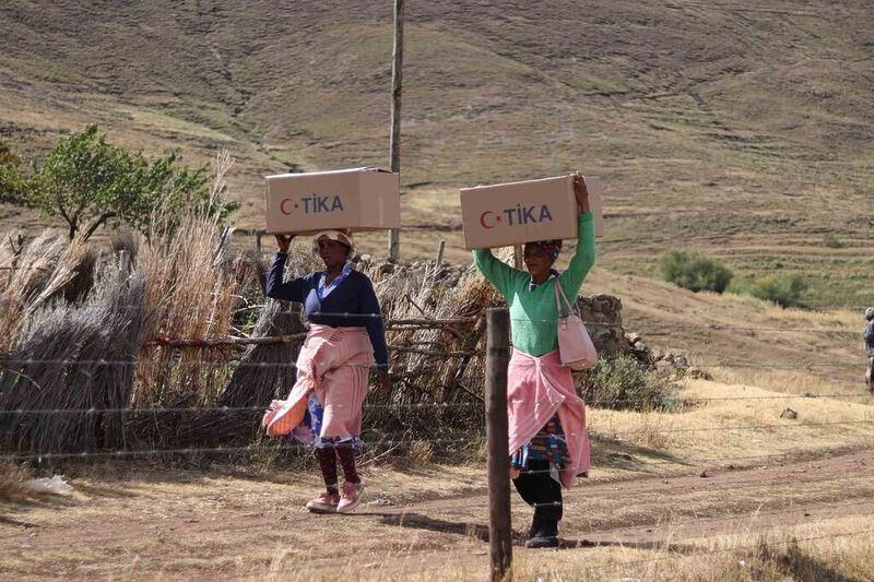 TİKA Afrika’nın güneyindeki Lesotho‘da Ramazan’ın bereketini paylaşıyor