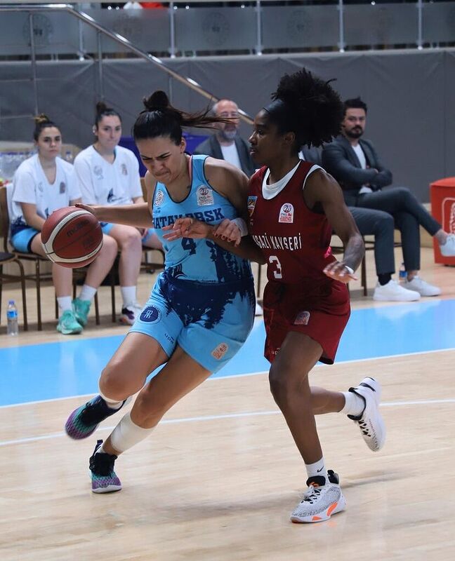 TKBL: Hatay Büyükşehir Belediyespor: 81 – Melikgazi Kayseri Basketbol: 143