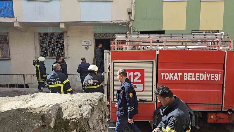 Tokat’ta elektrikli bisiklet yangına neden oldu