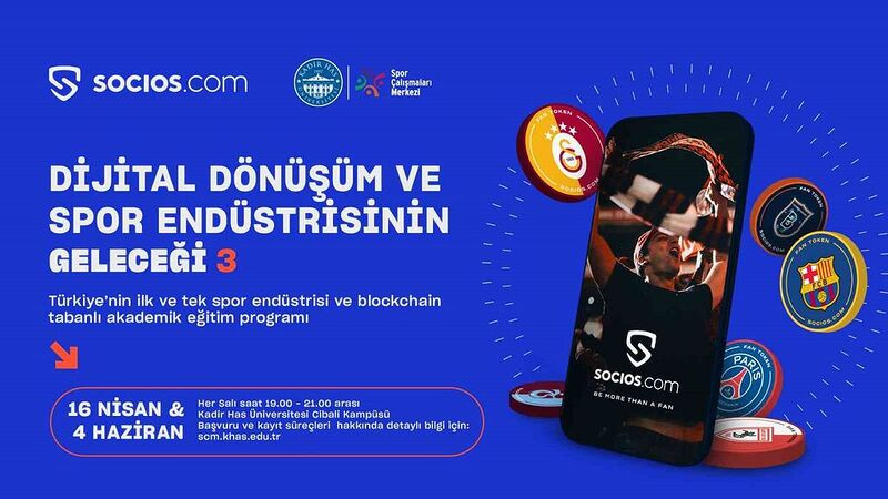 Türkiye’nin ilk ve tek spor & blockchain eğitimi başlıyor