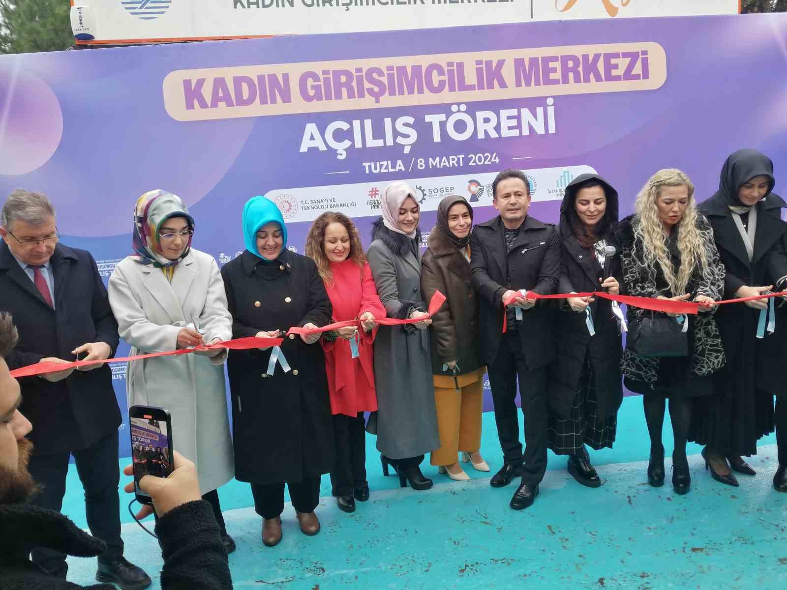 Tuzla Belediyesi Kadın Girişimcilik Merkezi 8 Mart’ta kapılarını açtı