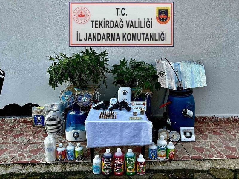 TEKİRDAĞ'DA JANDARMA EKİPLERİNCE YAPILAN