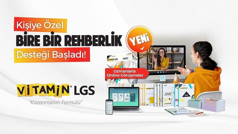 Vitamin LGS’den sınava hazırlık sürecinde bire bir rehberlik desteği