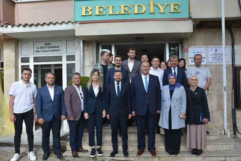 AK Parti İl Başkanı Aydemir’den Başkan Göksel’e ziyaret