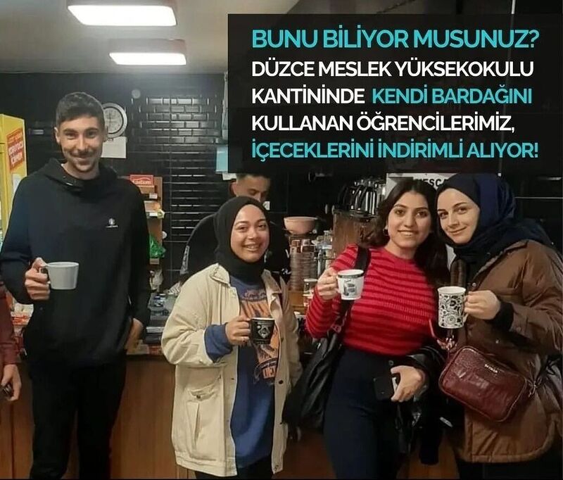 Bardağını getir içeceğini indirimli al