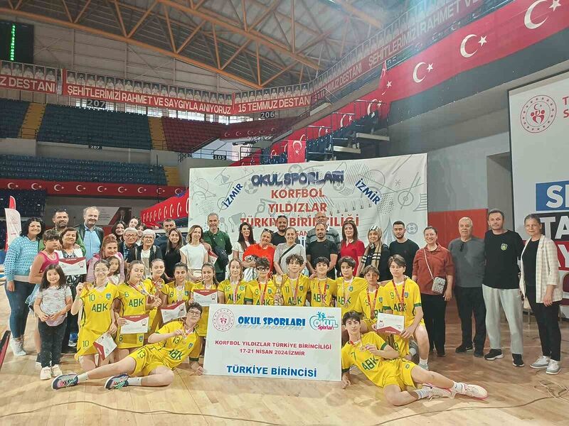 Başak Koleji Korfbol Takımı Türkiye Şampiyonu oldu