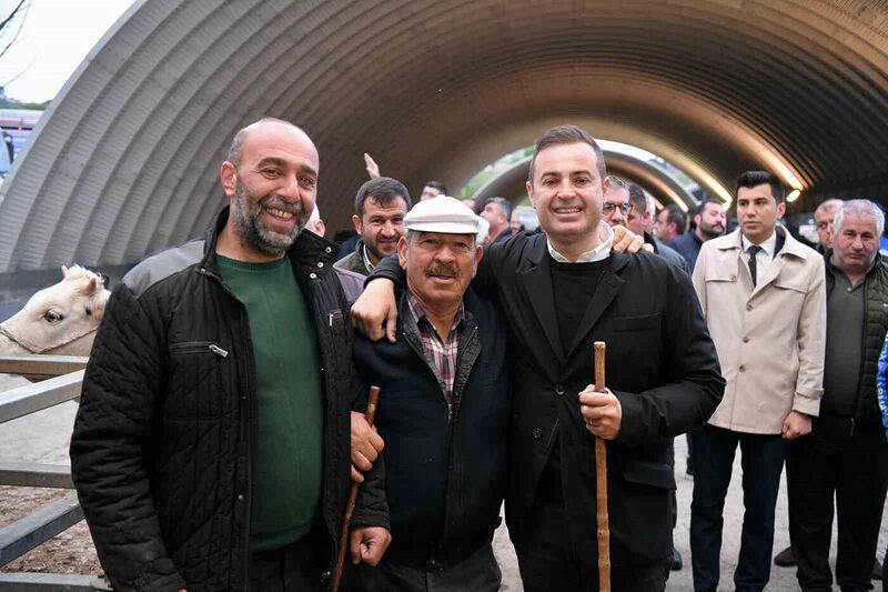 Başkan Akın, hayvan pazarının şartlarını iyileştirecek