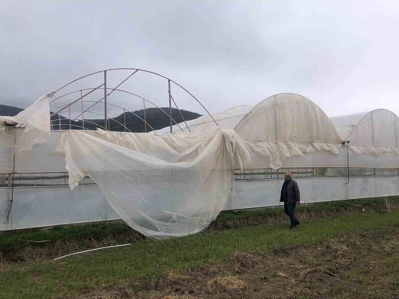 Başkan Arslan, Çameli’nde fırtınanın oluşturduğu hasarları yerinde inceledi