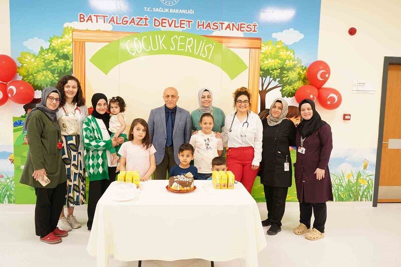 Battalgazi Devlet Hastanesi’nde 23 Nisan coşkusu