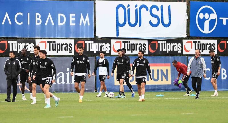 Beşiktaş, Çaykur Rizespor maçı hazırlıklarına başladı